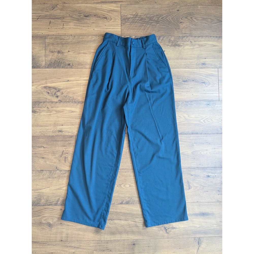 Urban Oufitters Women's Sz S Blue Wide-leg‎ Baggy Y2K Pants